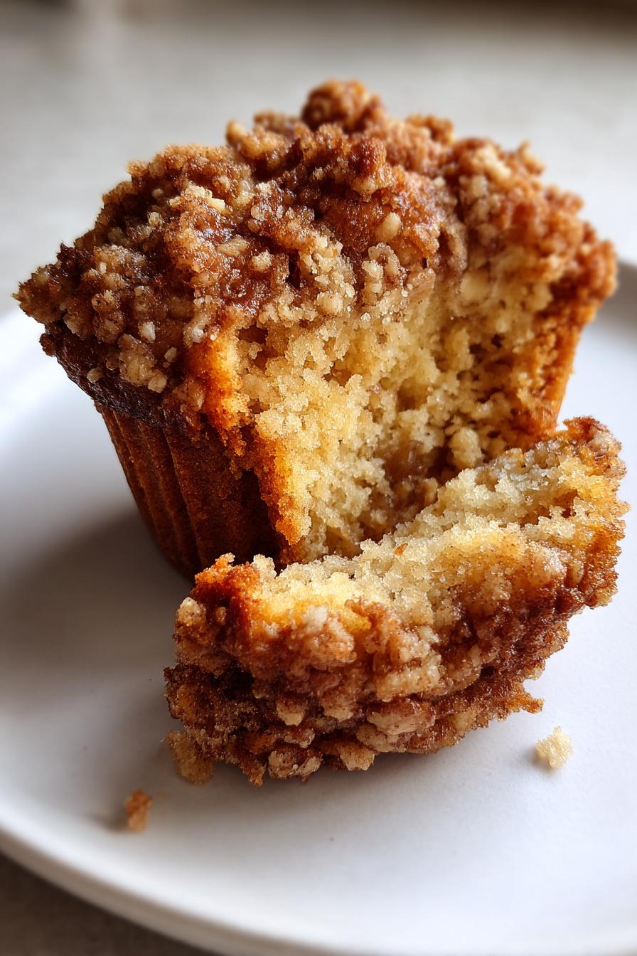 Banana Streusel Muffins - detail 2