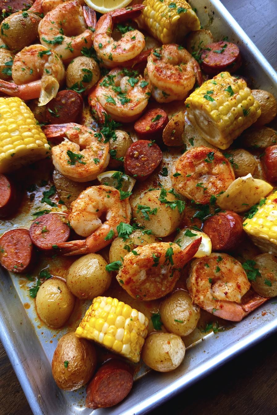 Sheet Pan Shrimp Boil - detail 2