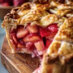 Strawberry rhubarb pie