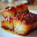baked honey marinated cod