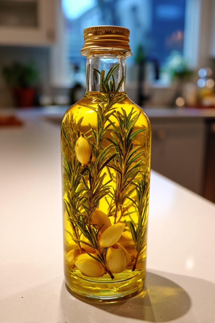 diy infused olive oils - detail 1