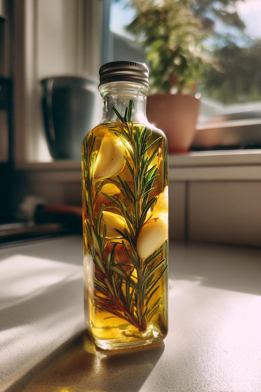 diy infused olive oils