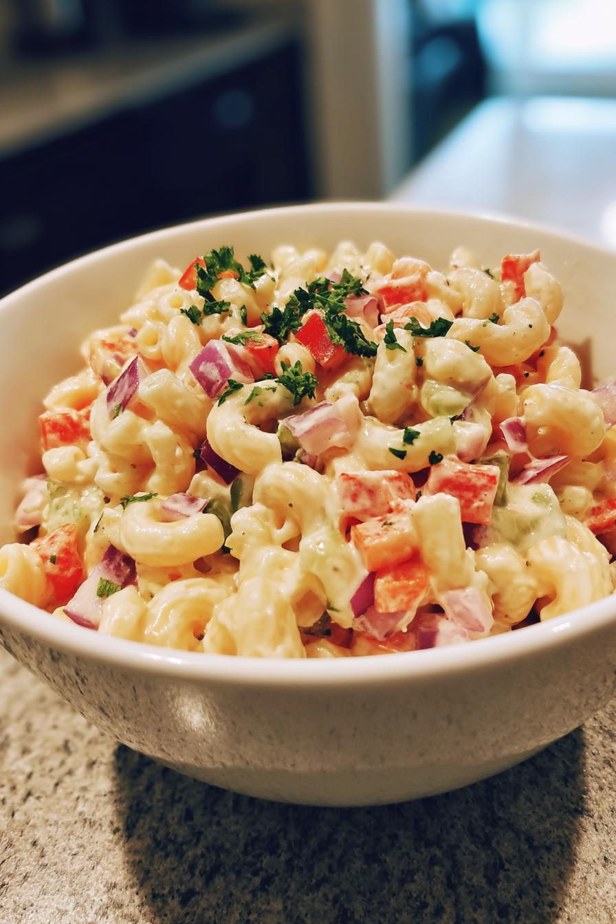 guy fieri macaroni salad - detail 2