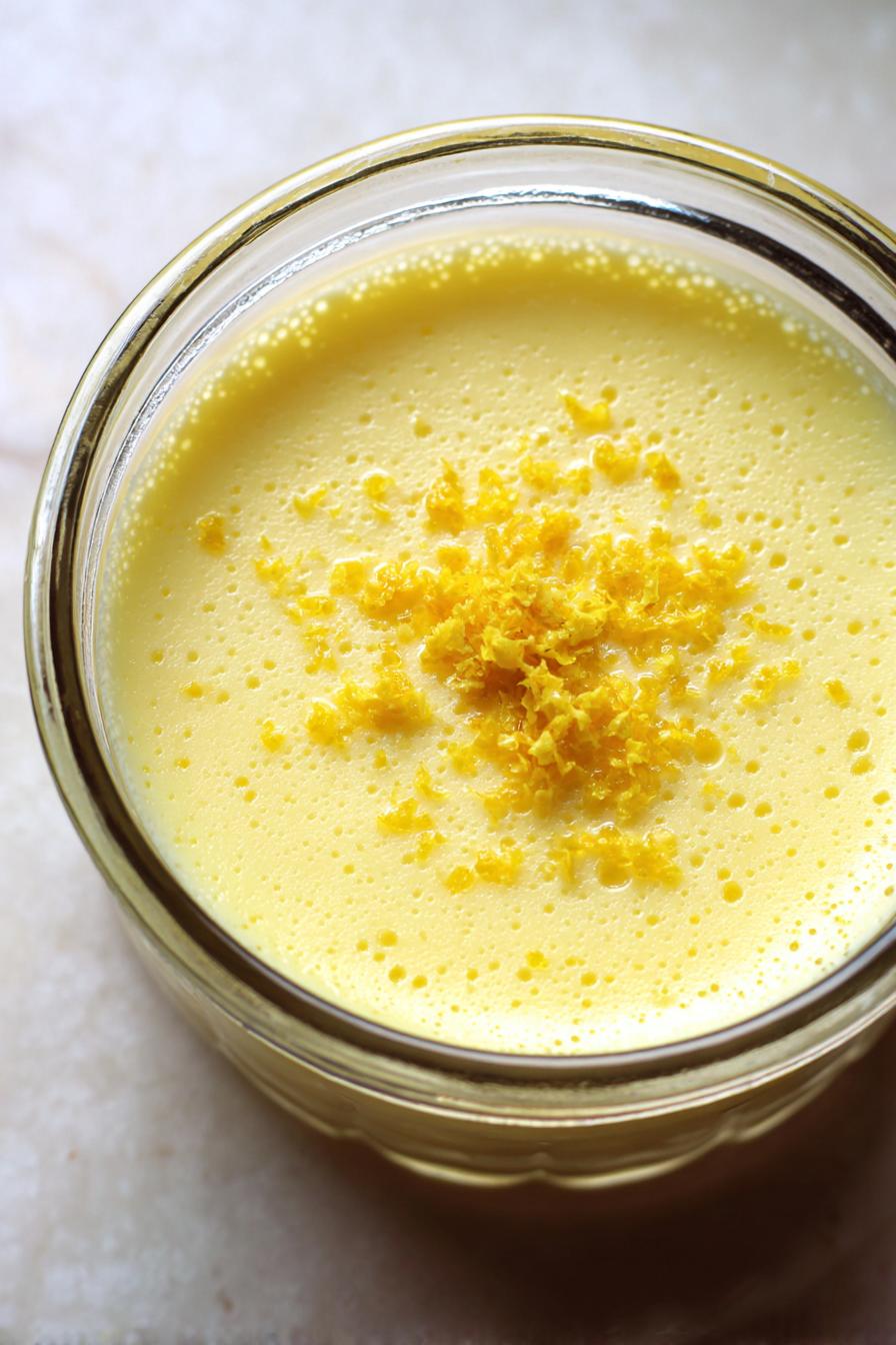 lemon posset - detail 1