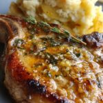 Sizzling Garlic Butter Pork Chops and Creamy Potato Bake