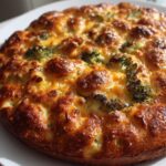 cheesy broccoli casserole soft pretzel topping