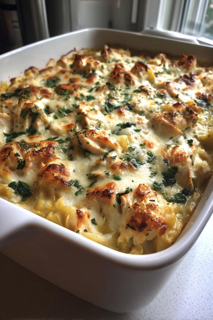 chicken spinach artichoke bake