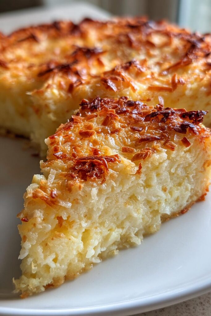 crustless coconut pie
