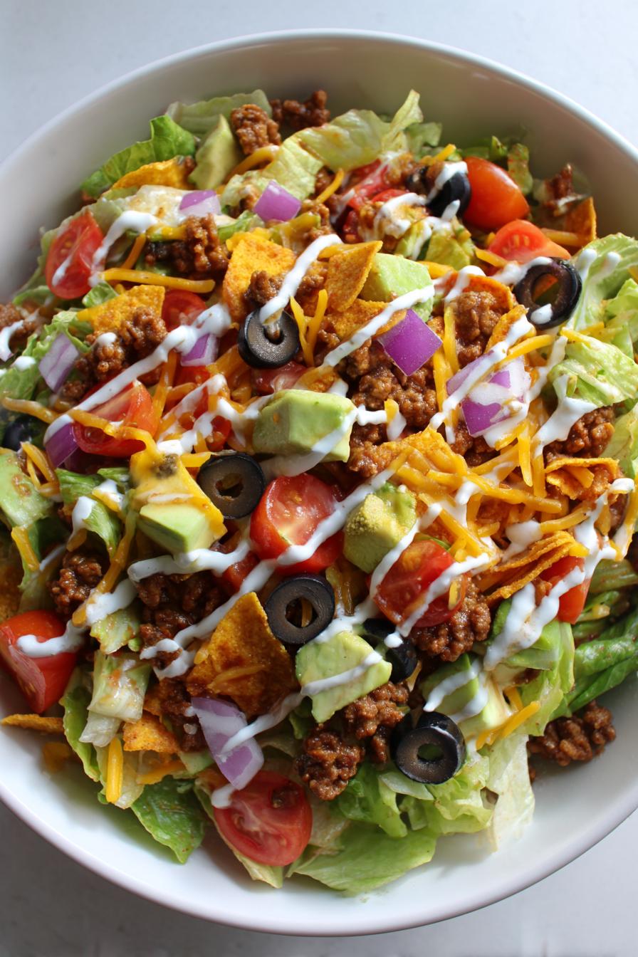 dorito taco salad - detail 2